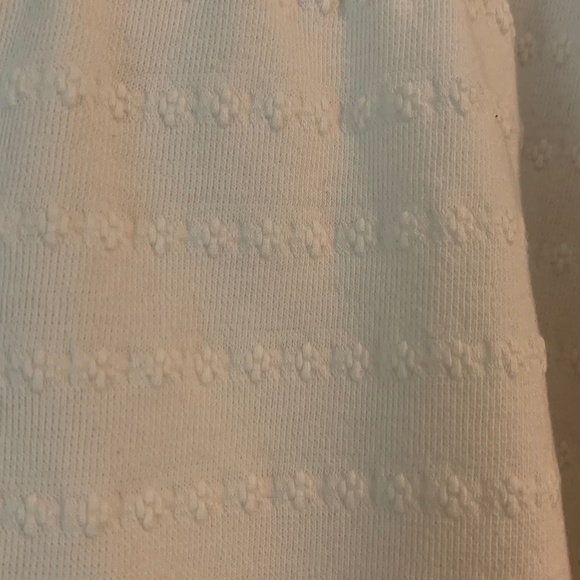 Madewell cream 'Jacquard Babydoll Top' - Picture 4 of 8